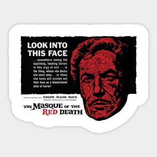 The Masque of the Red Death Sticker